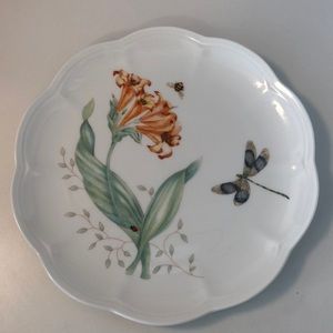 Lenox Butterfly Meadow Dragonfly plate. Like new condition